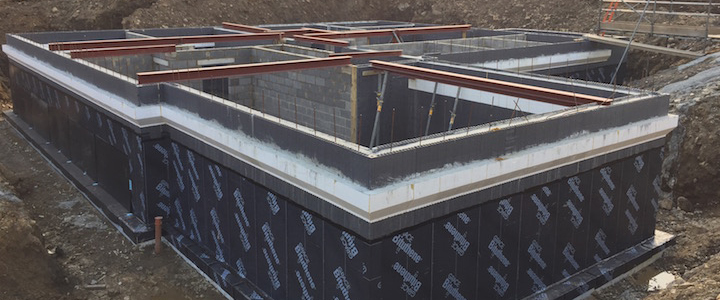 Basement ICF treatment